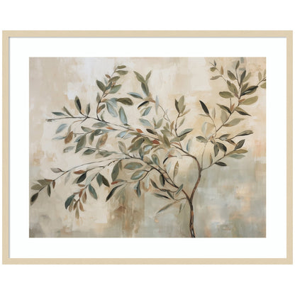 Olive Tree Abstract No. 31 by The Creative Bunch Studio Framed Wall Art Print