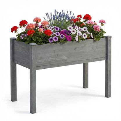 Elevated Raised Garden Bed For Outdoor