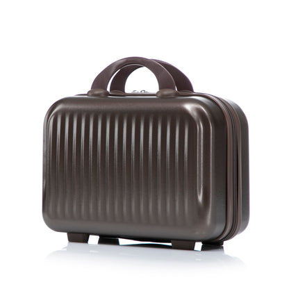 14' & 20' ABS Spinner Wheel Luggage Set with Cosmetic Case