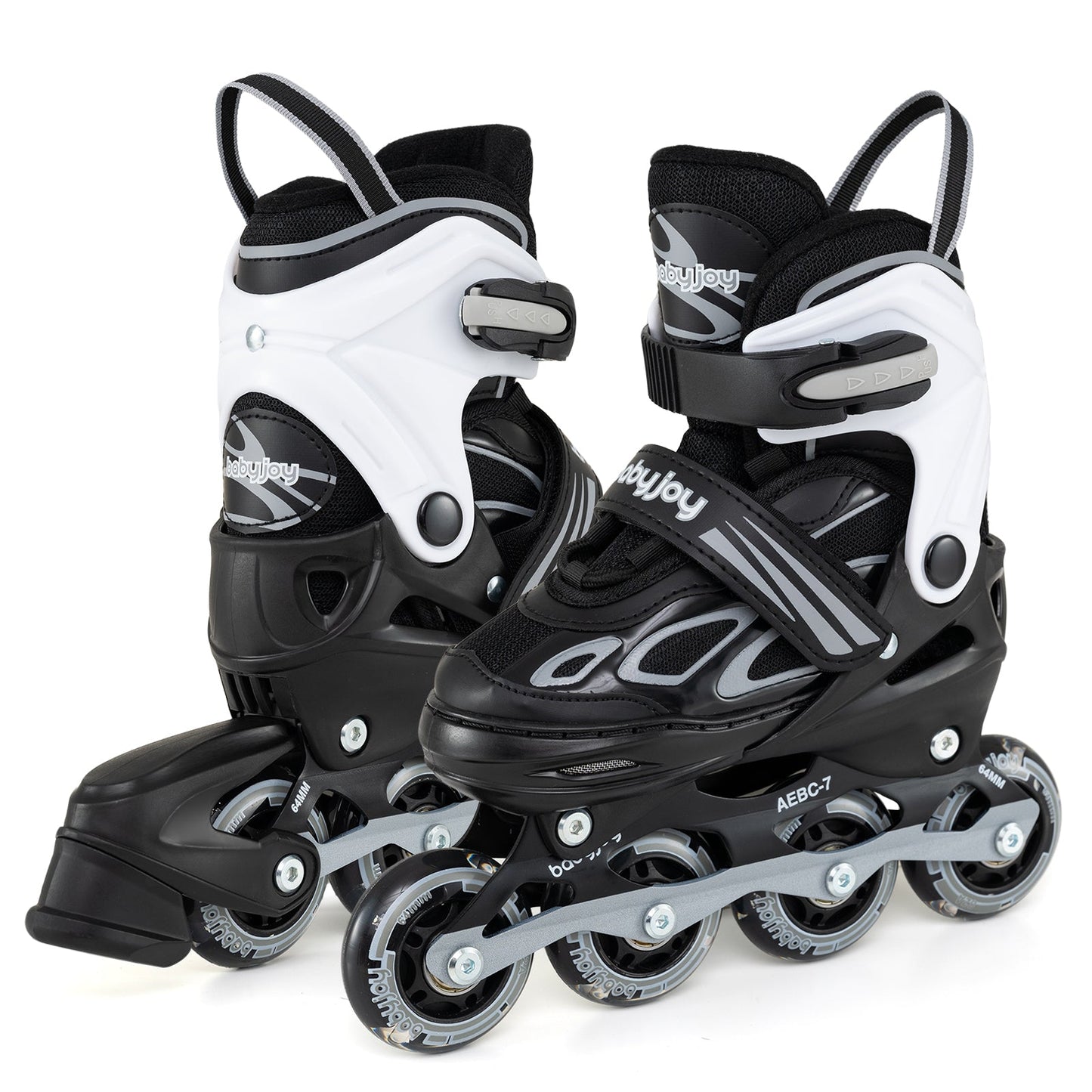 Adjustable Kids' Incline Skates for Boys Girls Ages 5-14