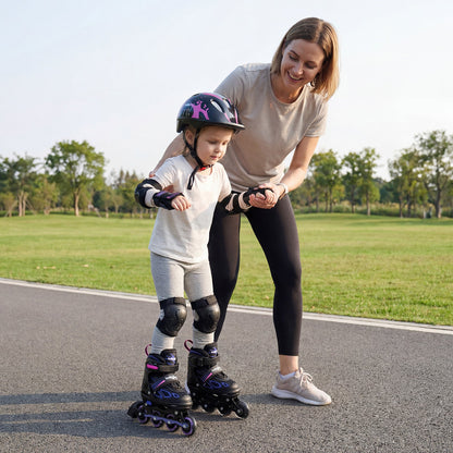 Adjustable Kids' Incline Skates for Boys Girls Ages 5-14
