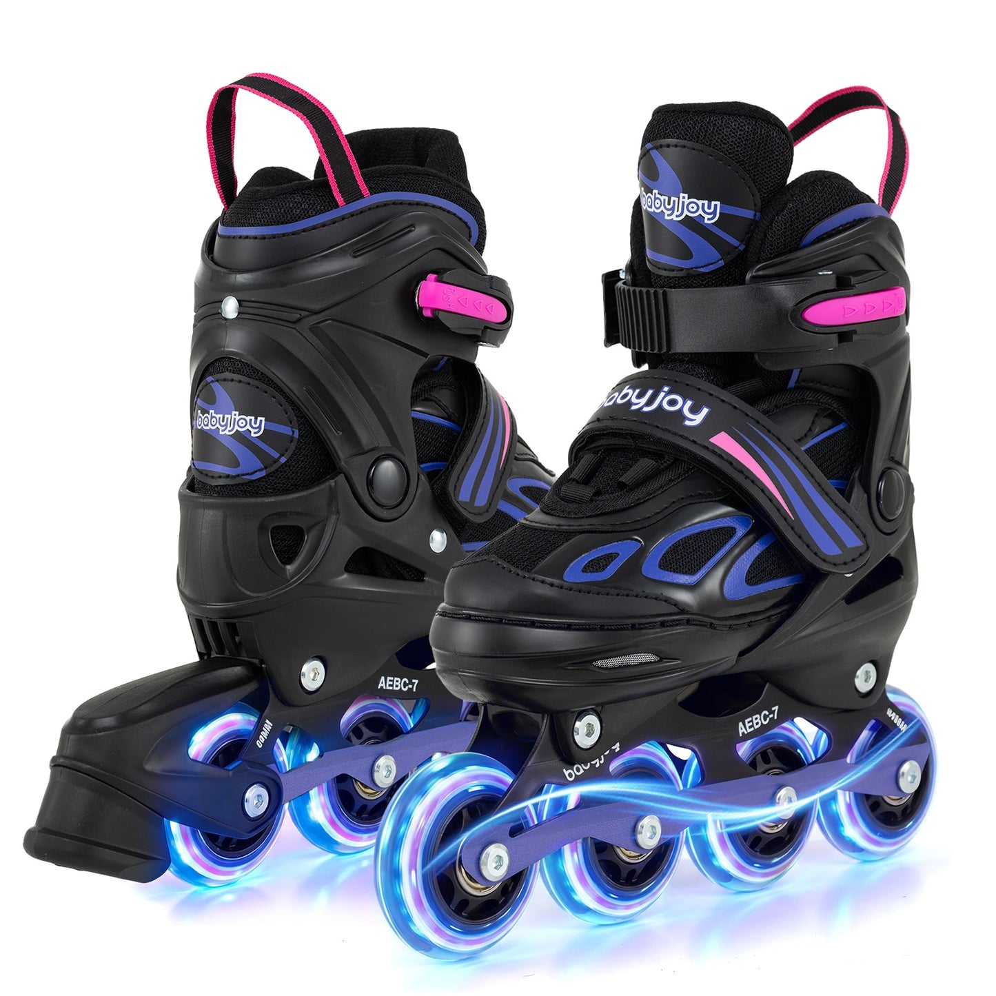 Adjustable Kids' Incline Skates for Boys Girls Ages 5-14