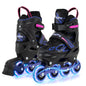 Adjustable Kids' Incline Skates for Boys Girls Ages 5-14
