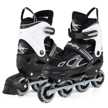 Adjustable Kids' Incline Skates 4 Sizes Adjustable Blade Roller