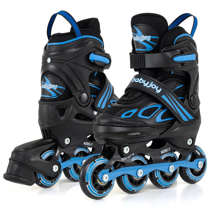 Adjustable Kids' Incline Skates for Boys Girls Ages 5-14