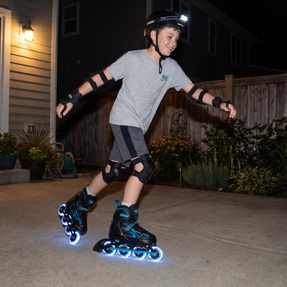 Adjustable Kids' Incline Skates 4 Sizes Adjustable Blade Roller