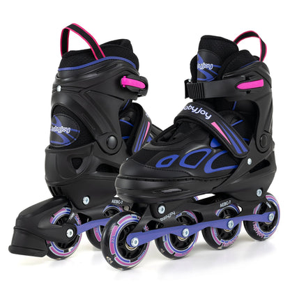 Adjustable Kids' Incline Skates 4 Sizes Adjustable Blade Roller