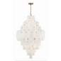 Star Shaped Glass Tube Chandelier