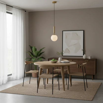 Alabaster Art Island Pendant Light