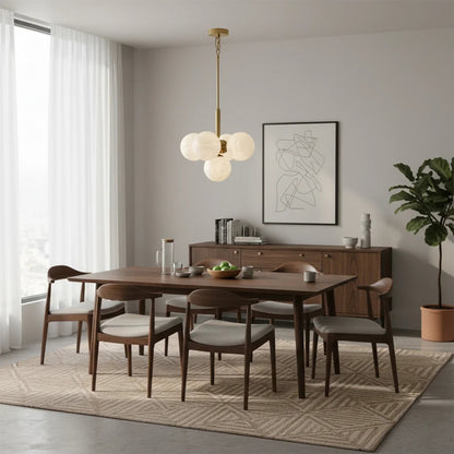 Alabaster Art Island Pendant Light