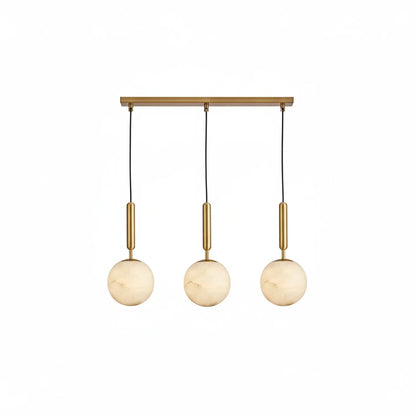 Alabaster Art Island Pendant Light