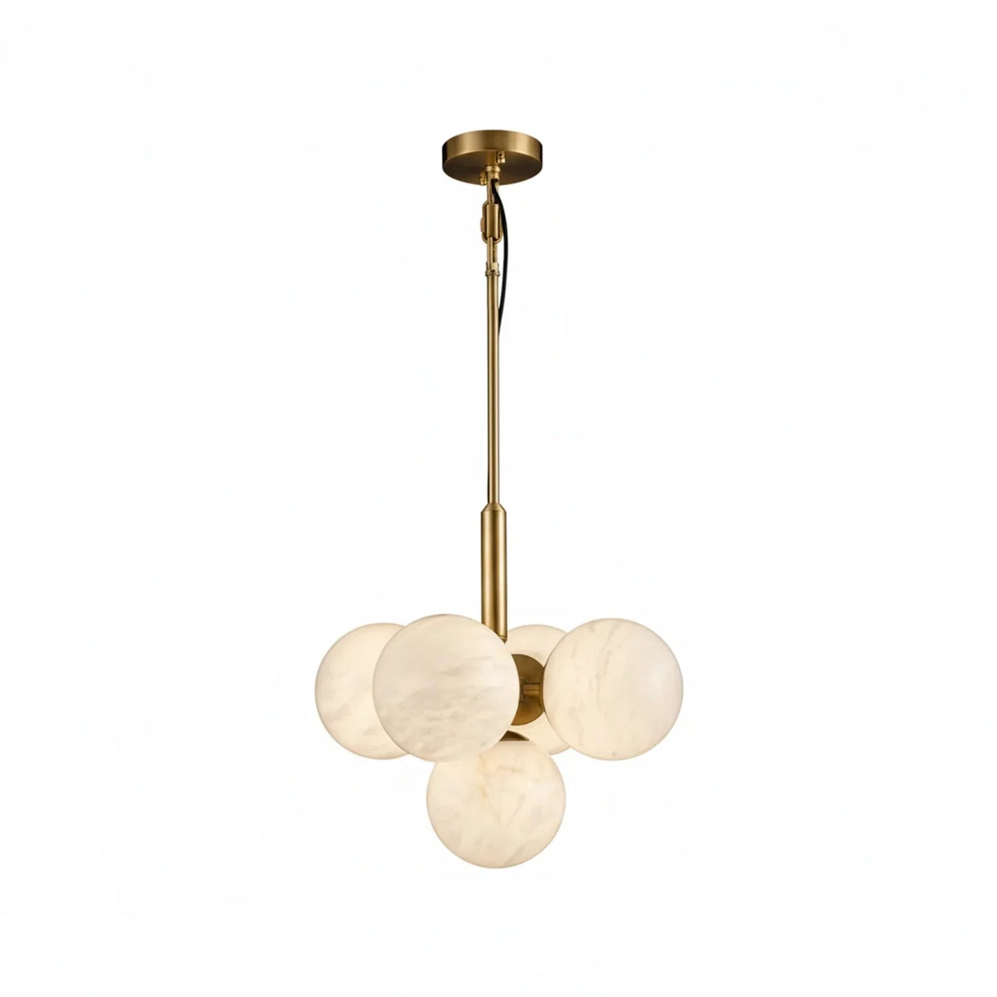 Alabaster Art Island Pendant Light