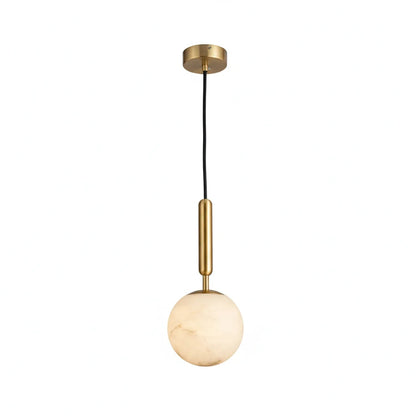 Alabaster Art Island Pendant Light