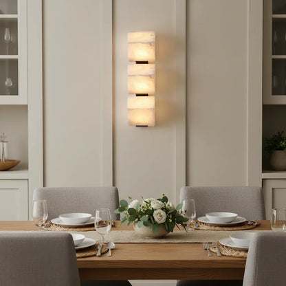 Alabaster Staircase Wall Lamp