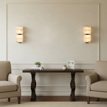 Alabaster Staircase Wall Lamp