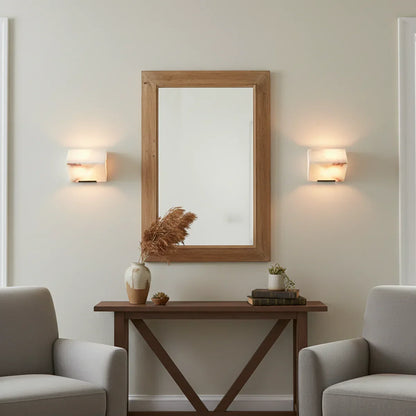 Alabaster Staircase Wall Lamp