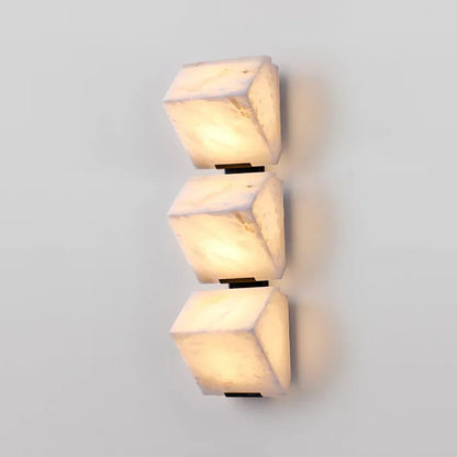 Alabaster Staircase Wall Lamp