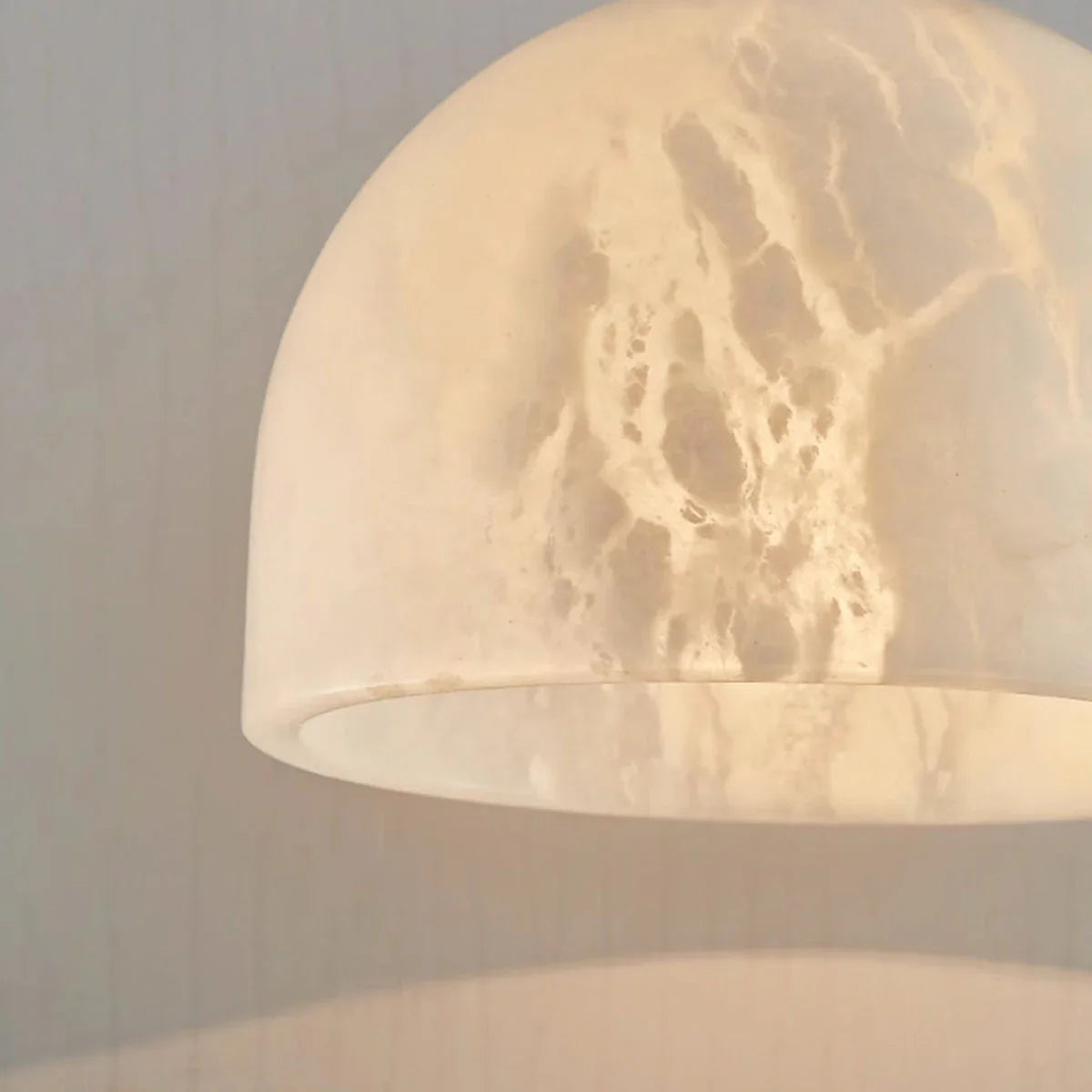 Alabaster Art Pendant Light