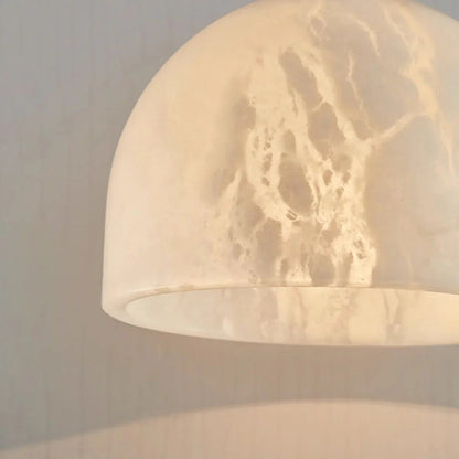 Alabaster Art Pendant Light