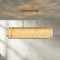 Alabaster Panel Chandelier