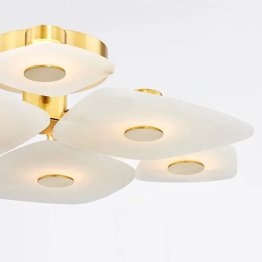 Alabaster Petal Ceiling Light