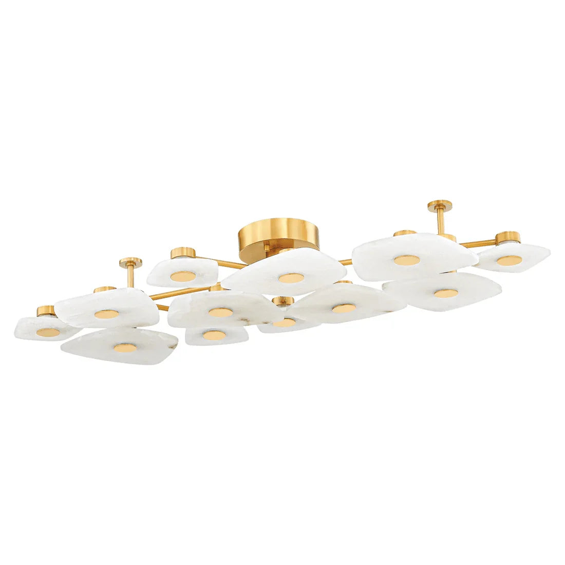 Alabaster Petal Ceiling Light