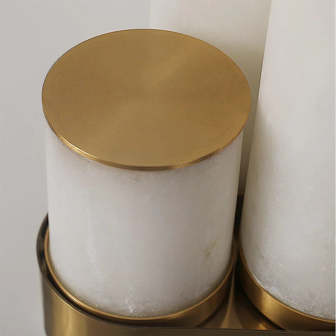 Alabaster Tube Floor Lamp