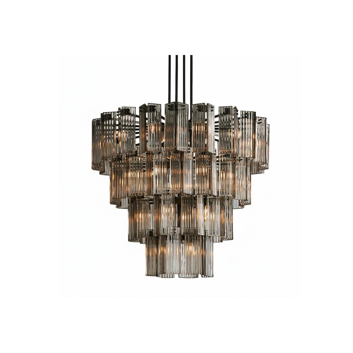 Art Glass Dearie Round Chandelier