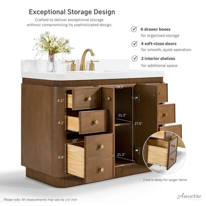 Aston 48" Bath Vanity Set