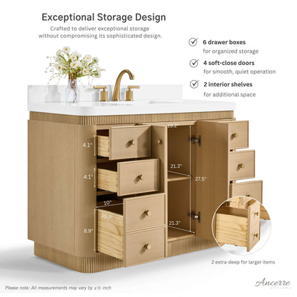 Aston 48" Bath Vanity Set