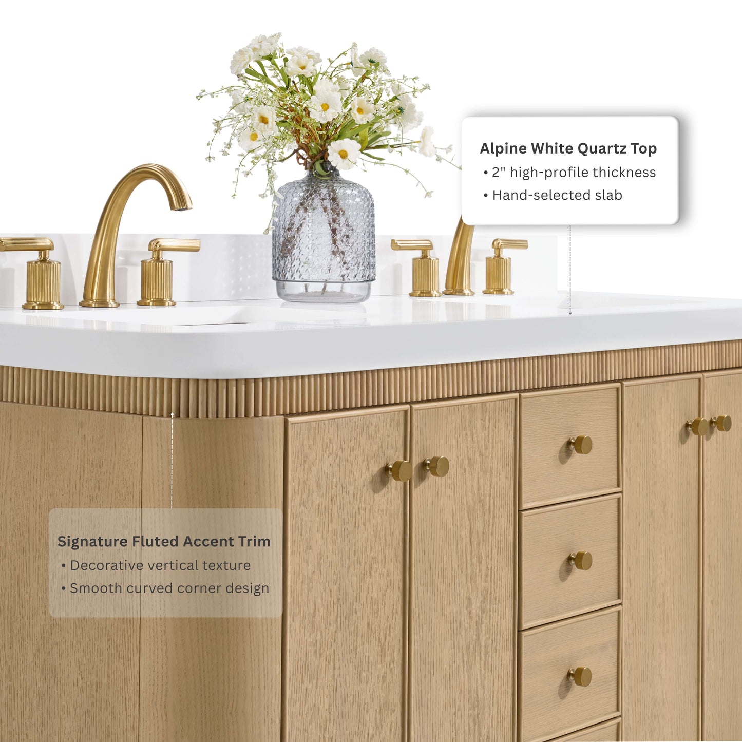 Aston 60" Bath Vanity Set