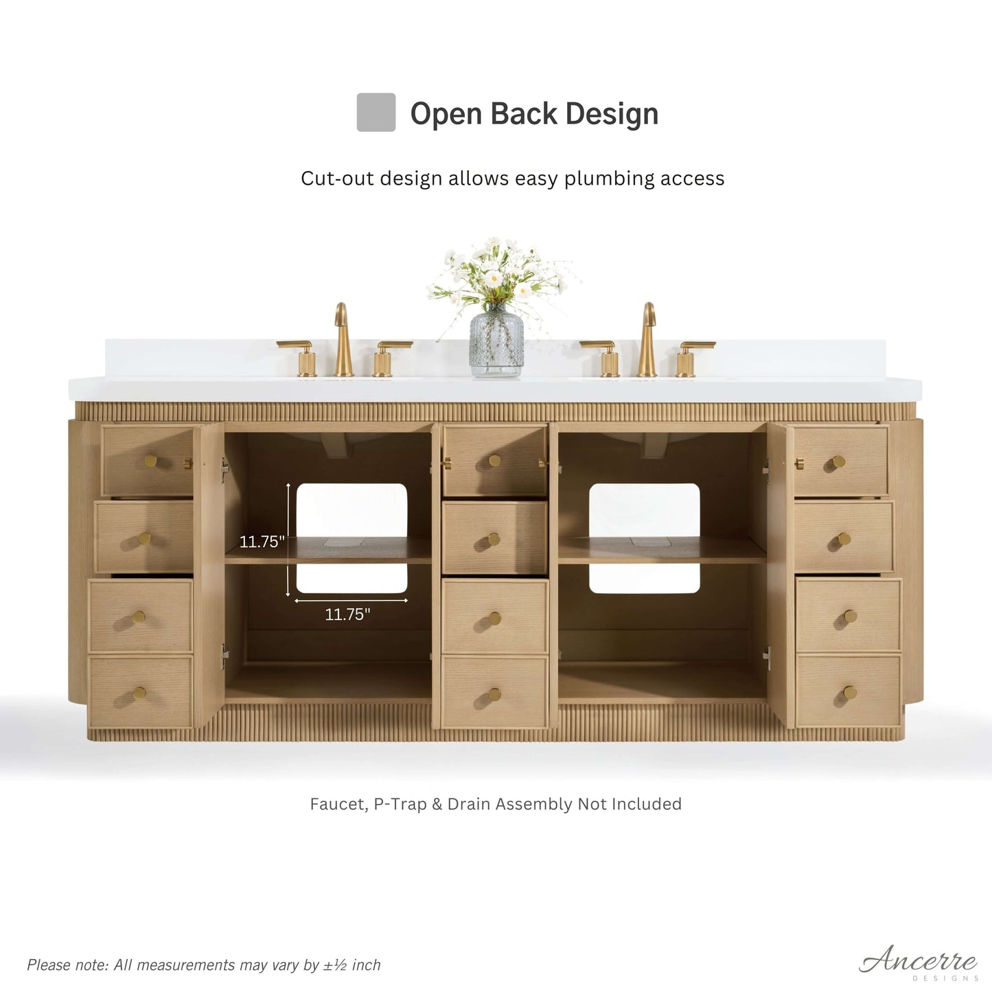 Aston 84" Bath Vanity Set