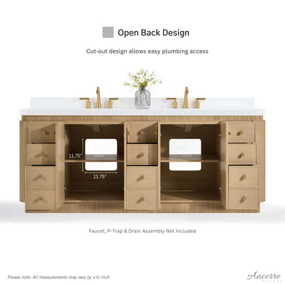Aston 84" Bath Vanity Set