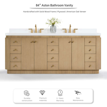 Aston 84" Bath Vanity Set