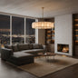 Aubrey Calcite Round Chandelier