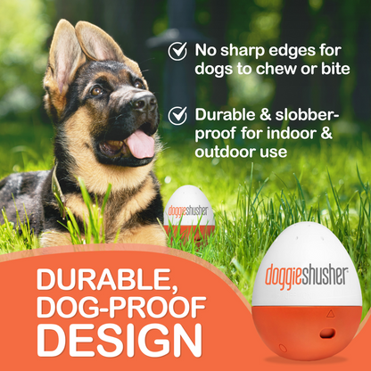 Doggie Shusher – Calming Sound Machine for Dog Anxiety, Separation Stress & Loud Noises