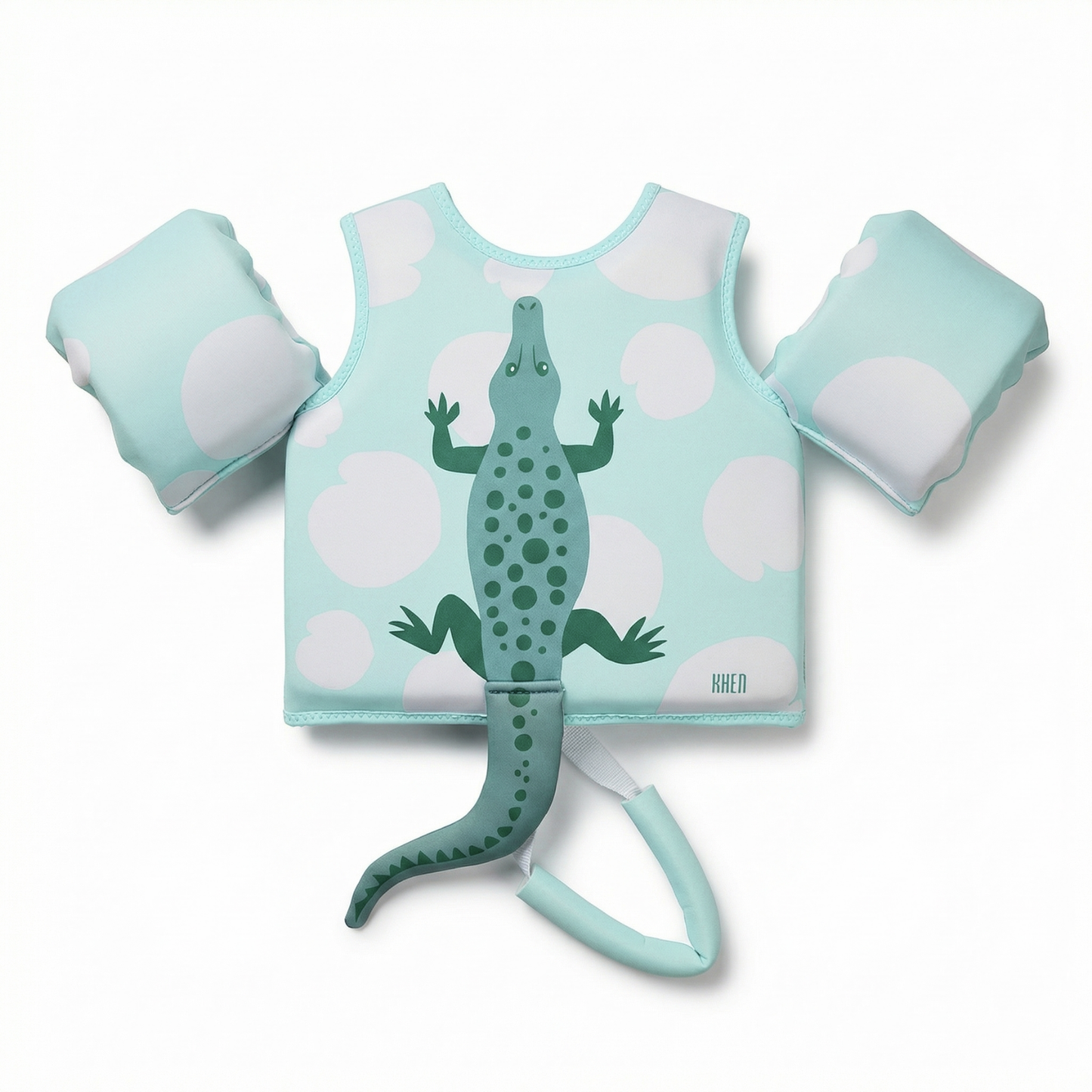 Floating Jackets with Sleeves for Pool or Beach | 1-3 Years | Crocodile