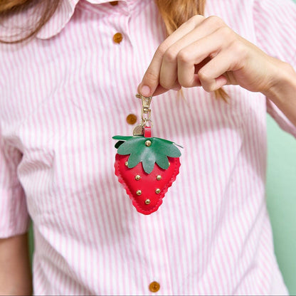 Strawberry Bag Charm