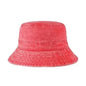 Canvas Bucket Hat - Washed Cotton Moldable Brim - UPF Sun Protection