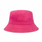 Canvas Bucket Hat - Washed Cotton Moldable Brim - UPF Sun Protection
