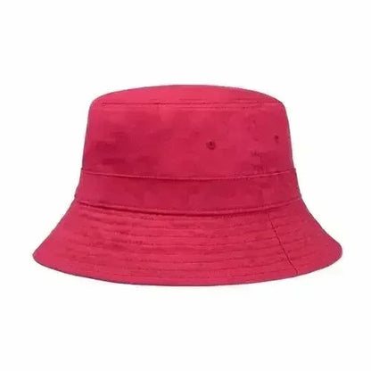 Canvas Bucket Hat - Washed Cotton Moldable Brim - UPF Sun Protection