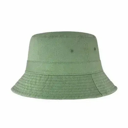 Canvas Bucket Hat - Washed Cotton Moldable Brim - UPF Sun Protection
