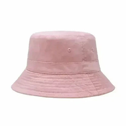 Canvas Bucket Hat - Washed Cotton Moldable Brim - UPF Sun Protection