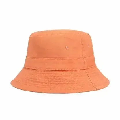Canvas Bucket Hat - Washed Cotton Moldable Brim - UPF Sun Protection