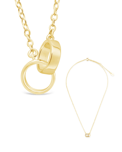 Mother/Daughter Matching Set - “Forever Connected Matching Necklace Set“
