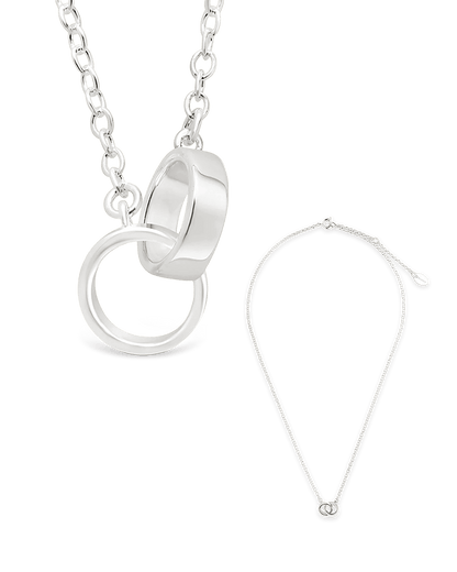 Mother/Daughter Matching Set - “Forever Connected Matching Necklace Set“