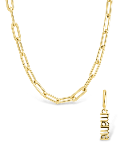 Mother's Day Charm Necklace Set