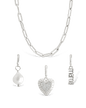 Mother's Day Charm Necklace Set