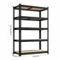 Heavy Duty Metal Garage Shelving Rack 2000lbs 4/5/6-Tier Steel Shelf 60"/72"/84"