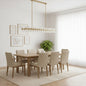 Brach Crystal Rectangular Chandelier